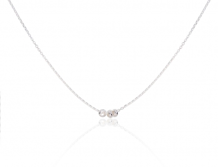 Silver necklace. Photo Nr. 1