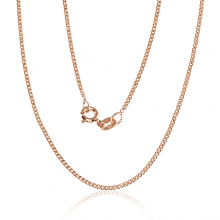 Sudraba ķēdīte Kartjē 1.5 mm, dimantu apstrādājums. Attēls Nr. 1