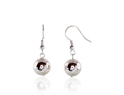 Silver hook earrings. Photo Nr. 1