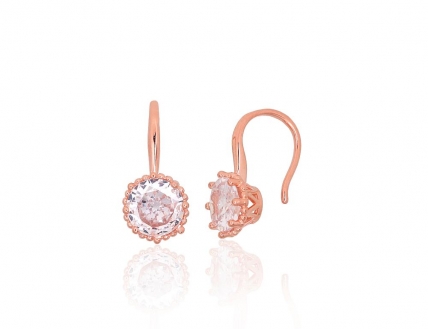 Silver hook earrings. Photo Nr. 1