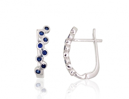 Silver earrings. Photo Nr. 1