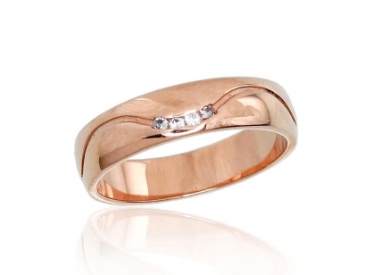 Gold wedding ring. Photo Nr. 1
