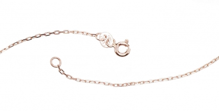 Gold chain Anchor 1.2 mm, diamond cut. Photo Nr. 2