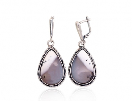 Silver earrings. Photo Nr. 1