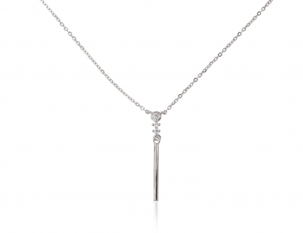 Silver necklace. Photo Nr. 1