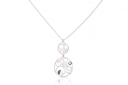 Silver necklace. Photo Nr. 1