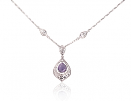 Silver necklace. Photo Nr. 1