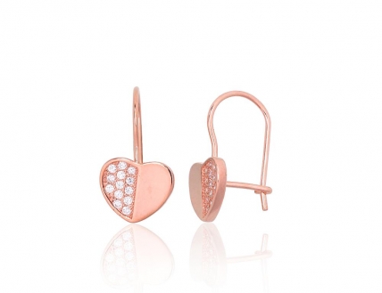 Silver hook earrings. Photo Nr. 1