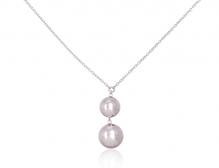Silver necklace. Photo Nr. 1