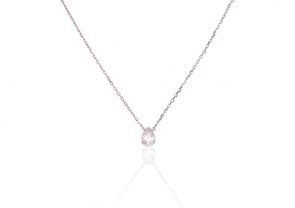Silver necklace. Photo Nr. 1