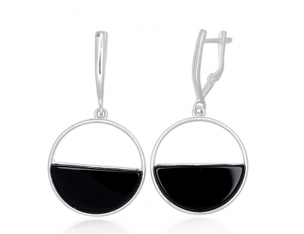 Silver earrings. Photo Nr. 1