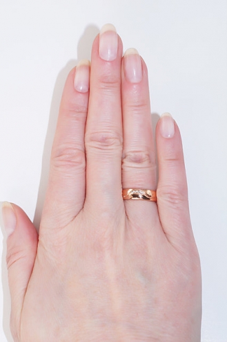 Gold wedding ring. Photo Nr. 3