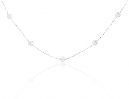 Silver necklace. Photo Nr. 1