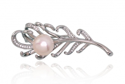 Silver brooch. Photo Nr. 1