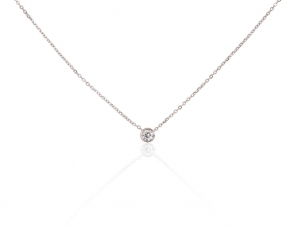 Silver necklace. Photo Nr. 1