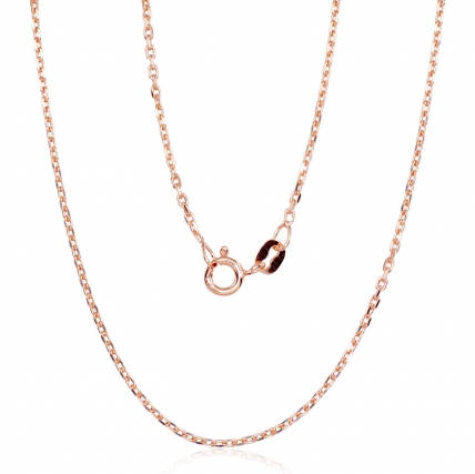 Sudraba ķēdīte Enkurs 1.2 mm, dimantu apstrādājums. Attēls Nr. 1
