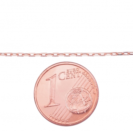 Gold chain Anchor 1.2 mm, diamond cut. Photo Nr. 3