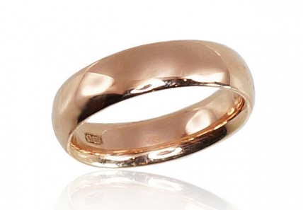 Gold wedding ring. Photo Nr. 1