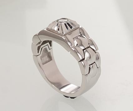 Silver ring. Photo Nr. 2
