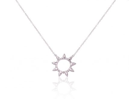 Silver necklace. Photo Nr. 1
